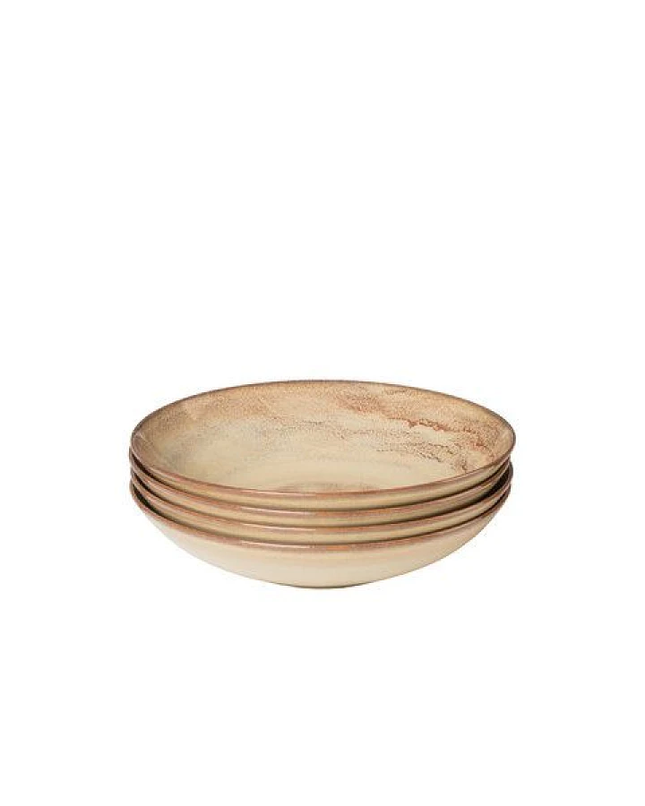 Gipfelstück Nebelwald Suppenteller-Set, Steinzeug