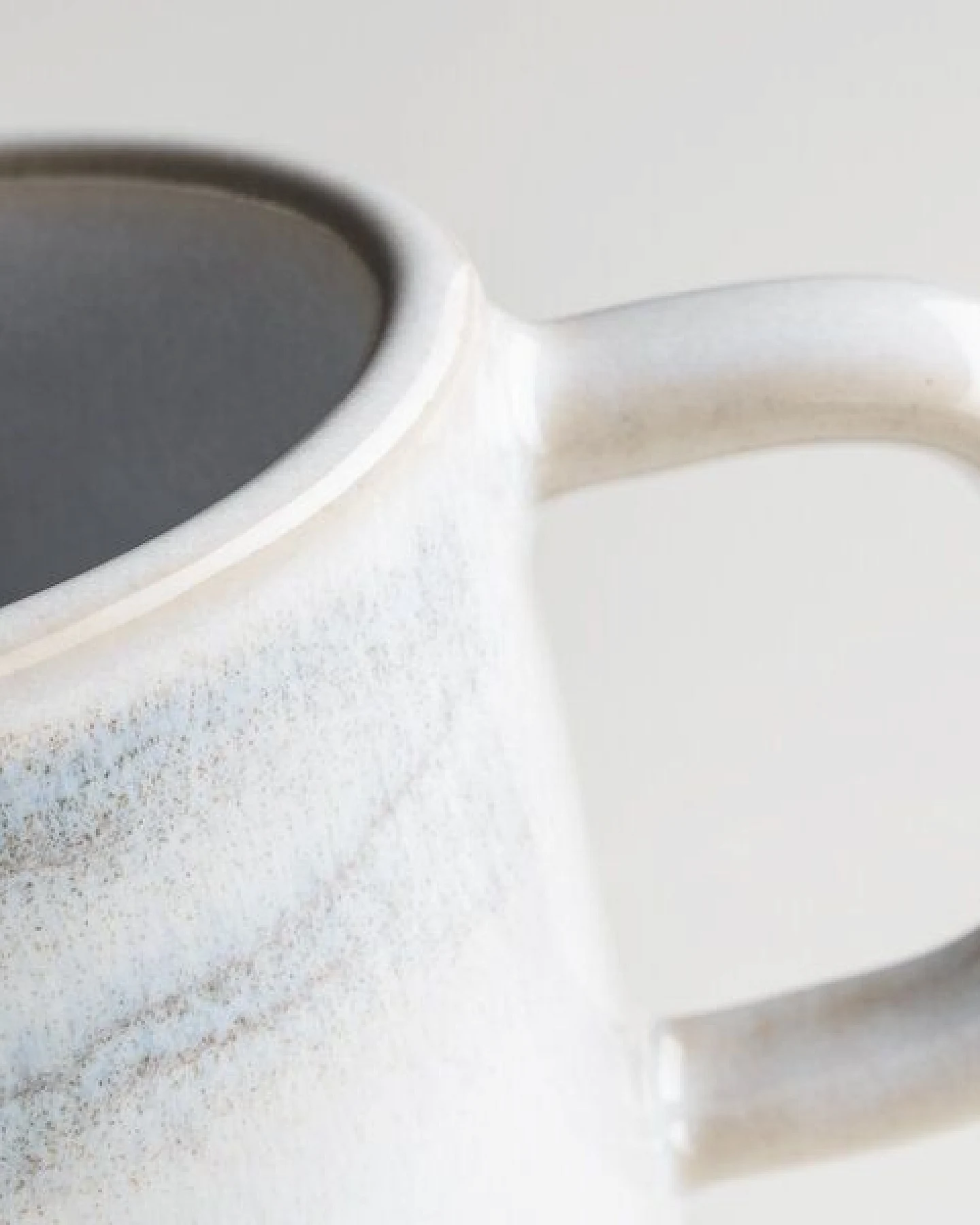 Gipfelstück Tiefer See Espressotassen-Set, Steinzeug – Ansicht 3