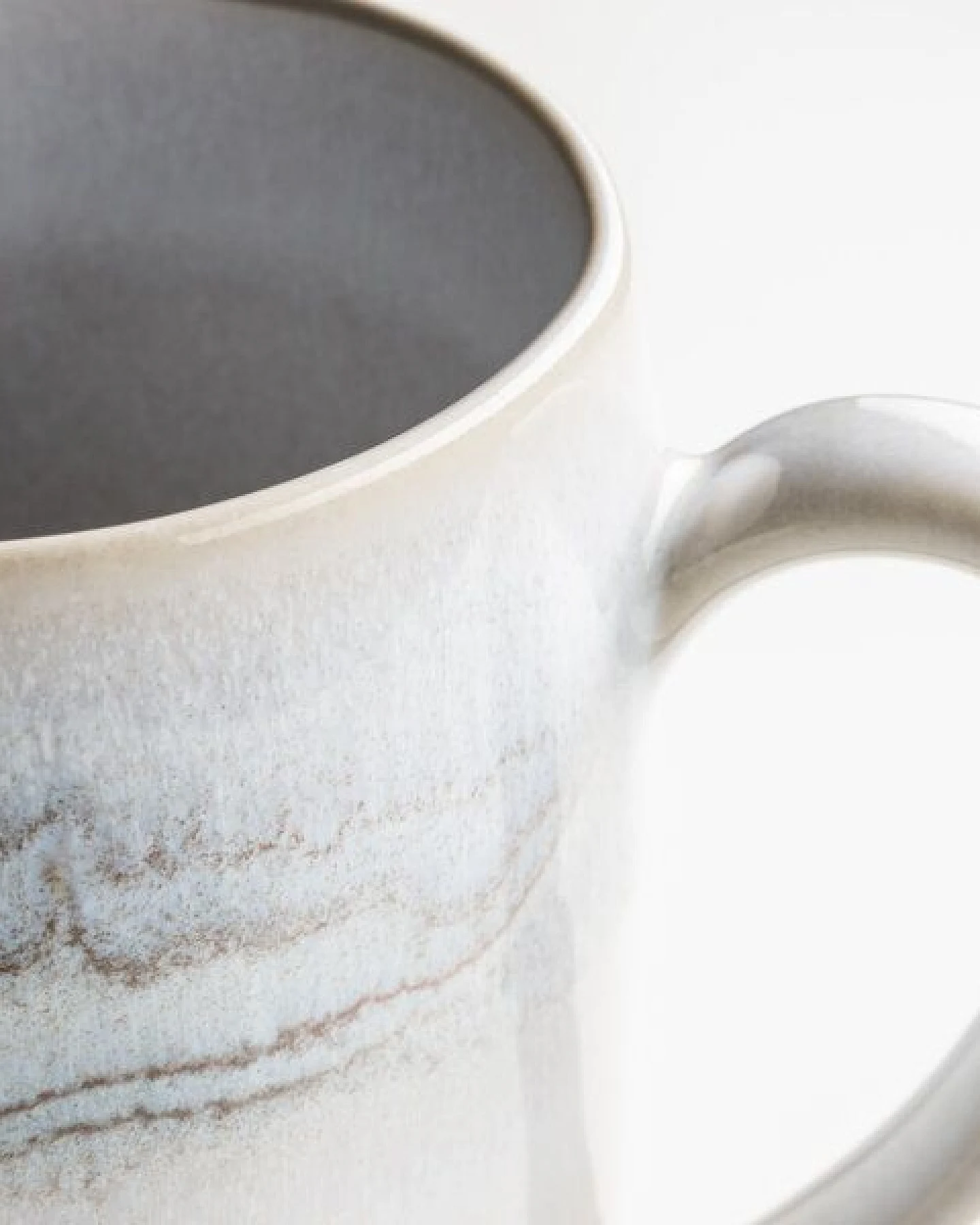 Gipfelstück Tiefer See Kaffeebecher-Set, Steinzeug – Ansicht 2