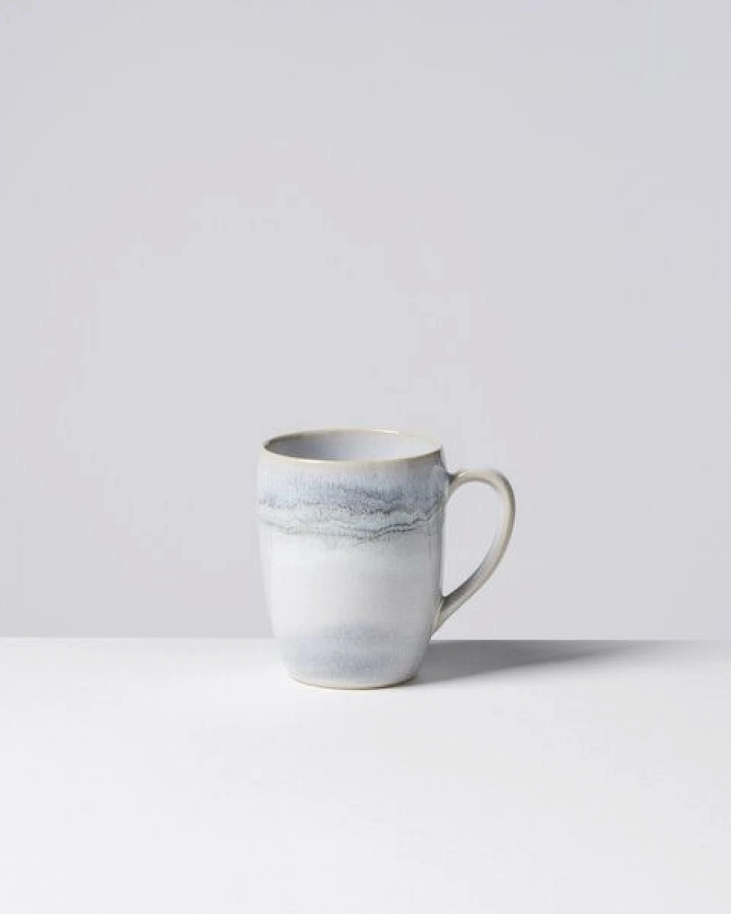 Gipfelstück Tiefer See Kaffeebecher-Set, Steinzeug – Ansicht 3