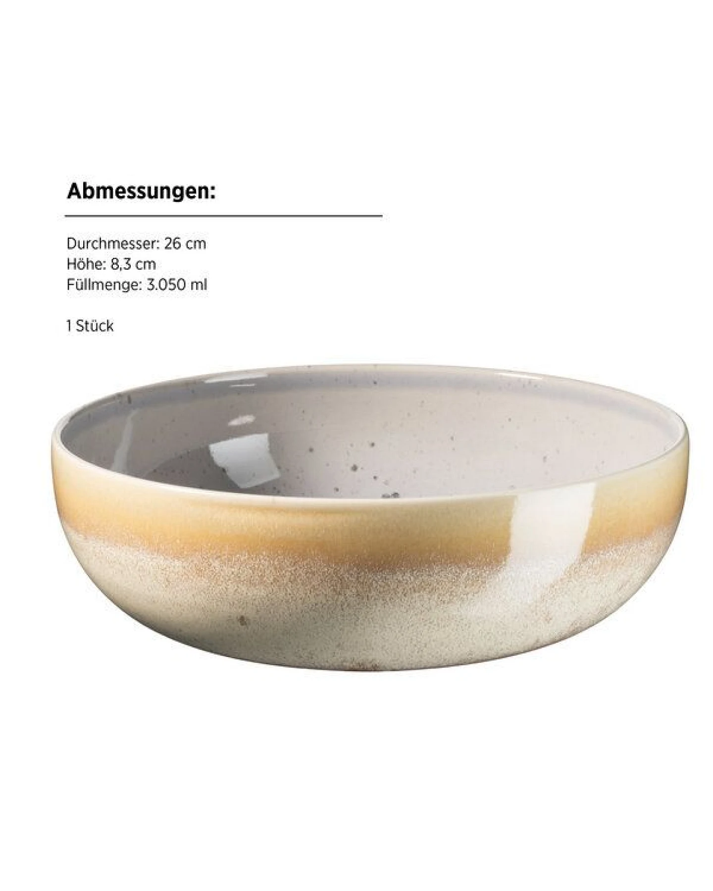 Mäser Candy Schüssel Set, Steinzeug – Ansicht 4