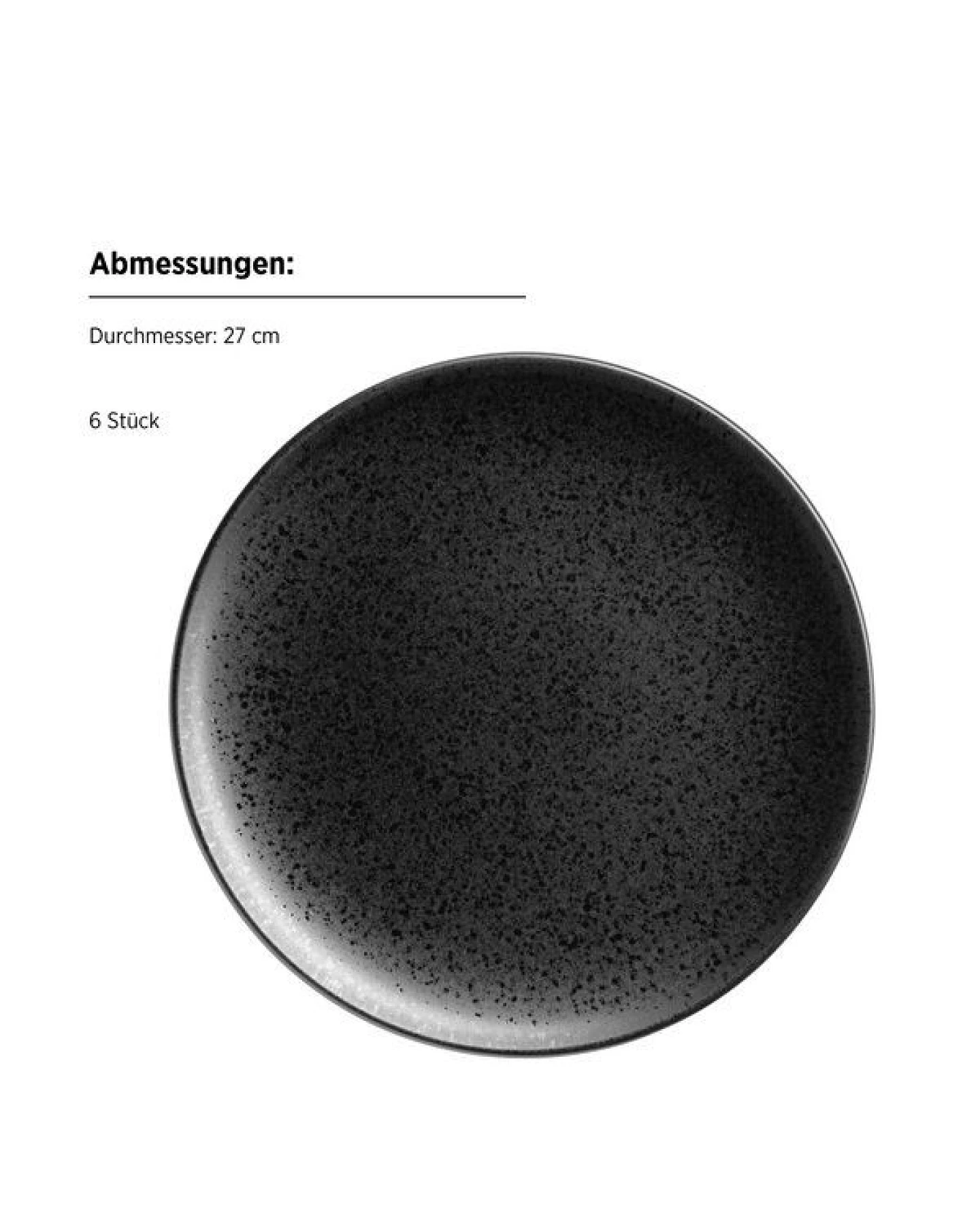 Mäser Essential Speiseteller-Set, Steinzeug – Ansicht 2