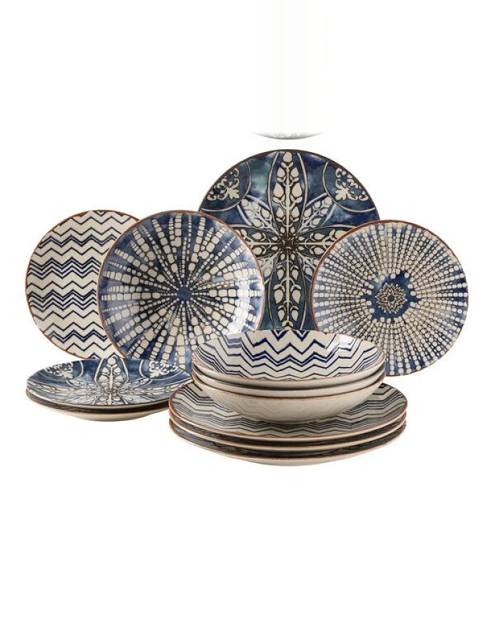 Mäser Iberico Blue Tafelservice, Steinzeug
