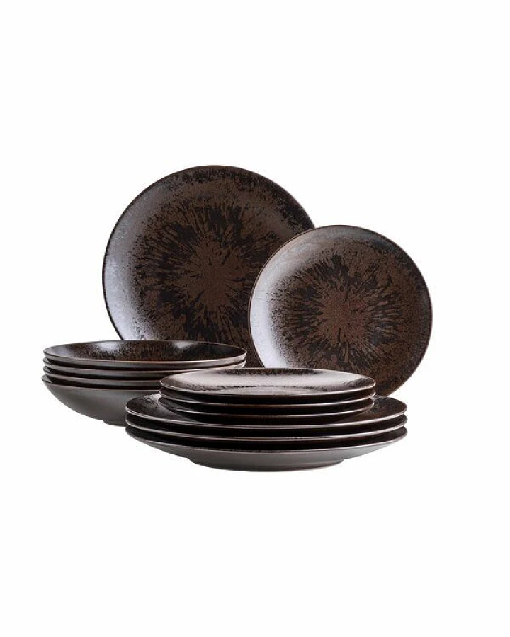 Mäser Metallic Bronze Tafelservice, Keramik