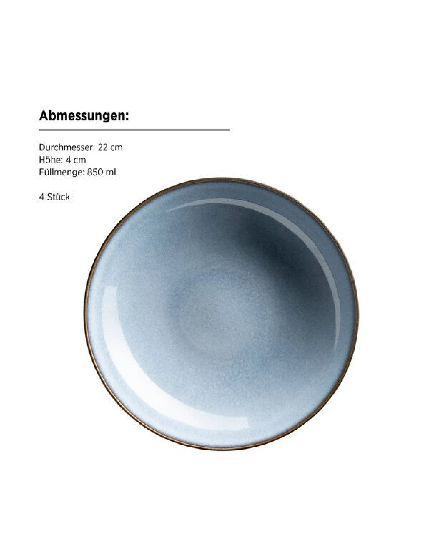 Mäser Smoky's Tafelservice, Steinzeug – Ansicht 4