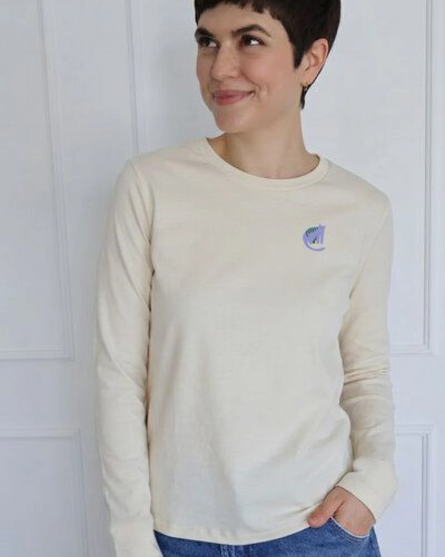 Kultgut Artdesign - Shirt 100% Biobaumwolle - Boxiform /Cat – Ansicht 2