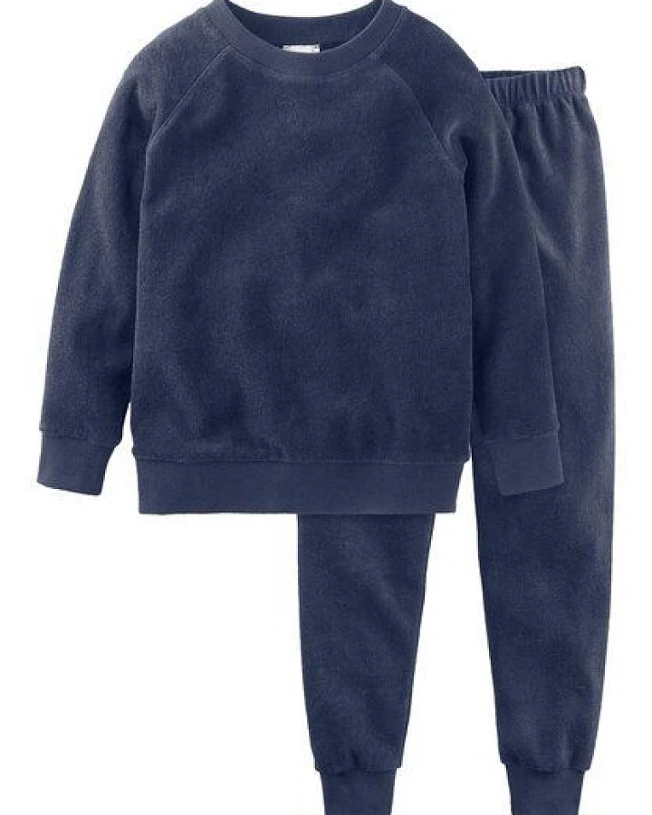 hessnatur Frottee Pyjama Relaxed aus reiner Bio-Baumwolle