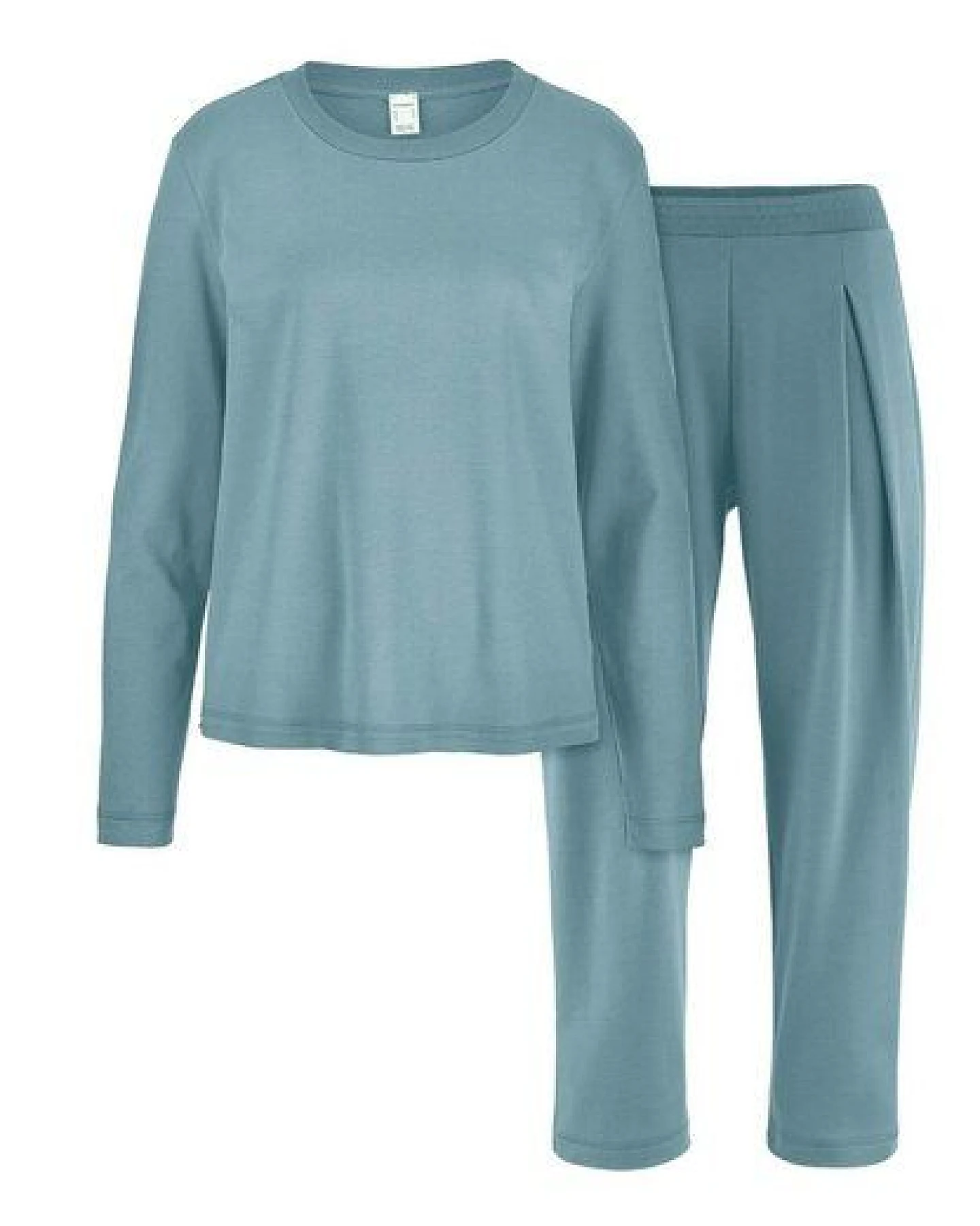 hessnatur Pyjama Regular PURE NATURE aus reiner Bio-Baumwolle – Ansicht 3