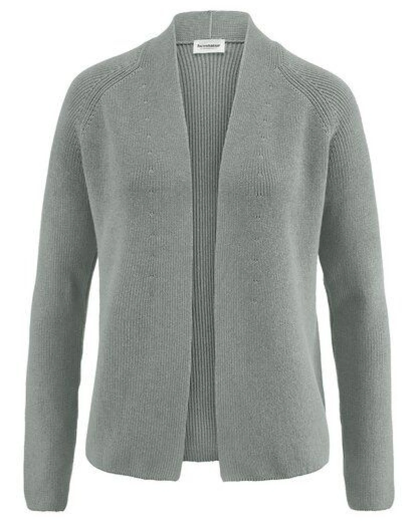 hessnatur Strick Jacke Regular aus reiner Bio-Baumwolle – Ansicht 3