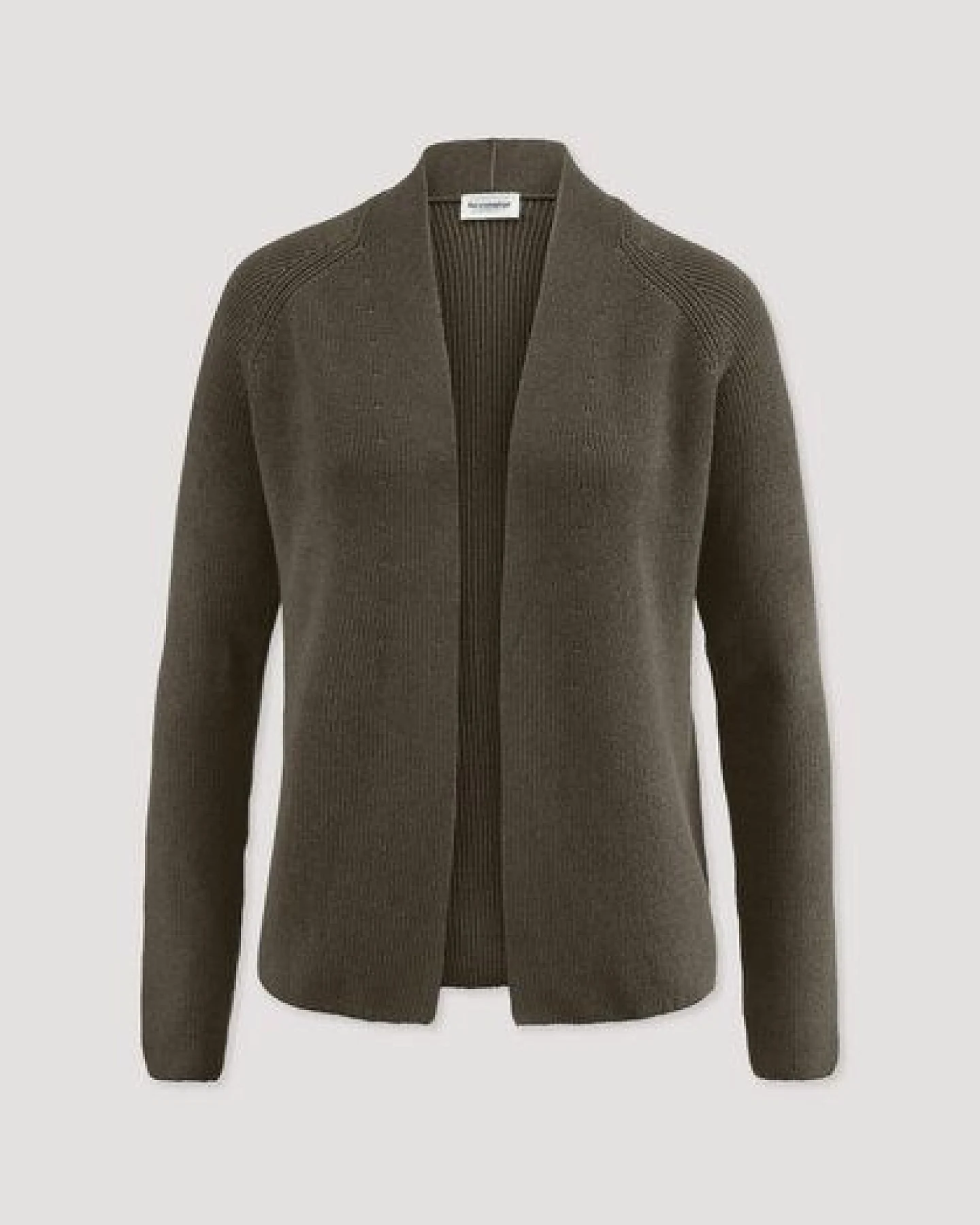 hessnatur Strick Jacke Regular aus reiner Bio-Baumwolle – Ansicht 4