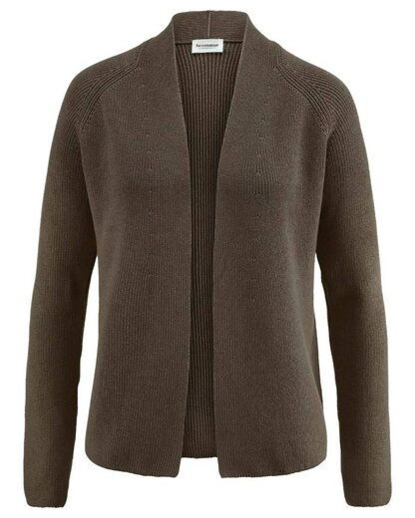 hessnatur Strick Jacke Regular aus reiner Bio-Baumwolle – Ansicht 3