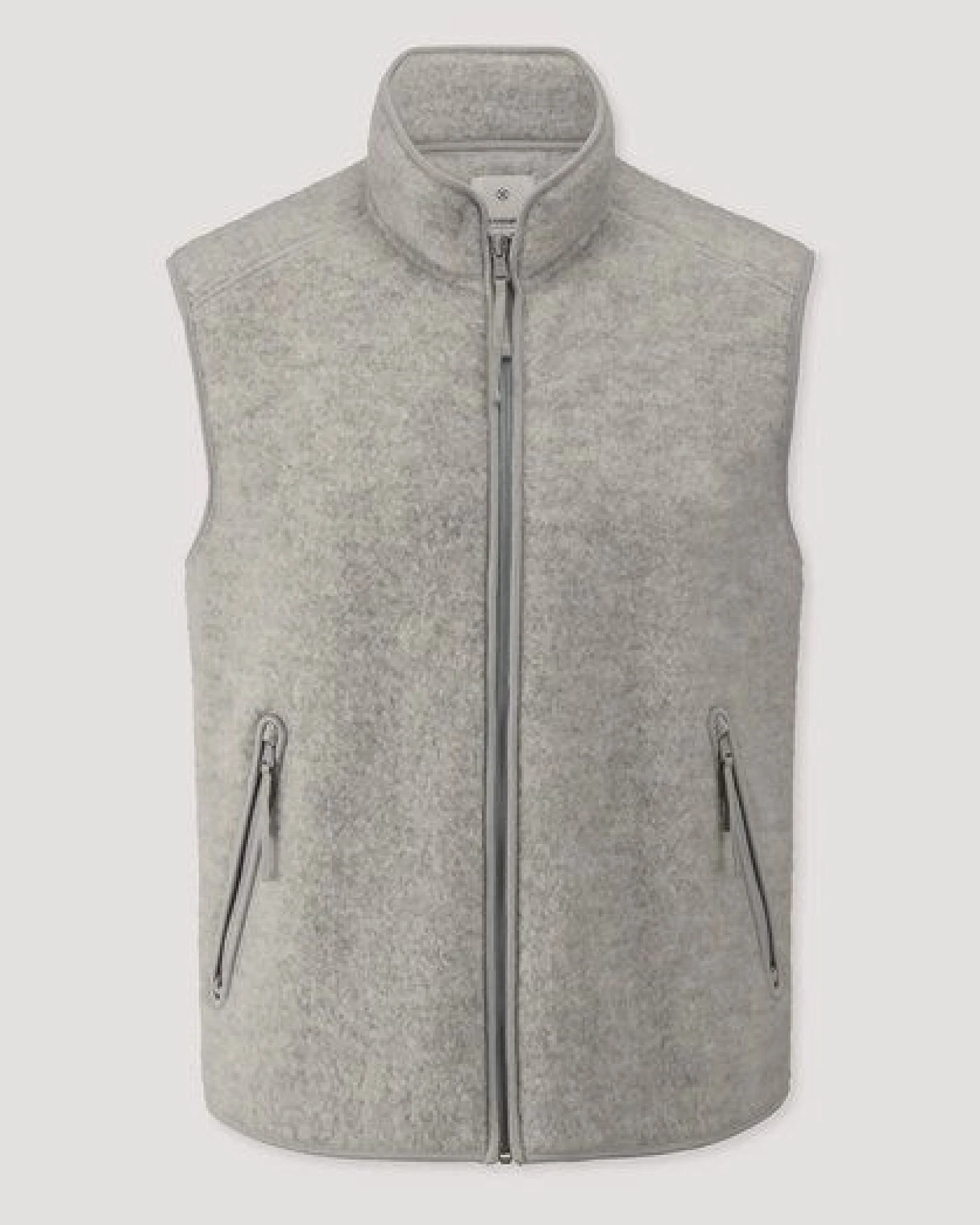 hessnatur Wollfleece Weste Regular aus reiner Bio-Merinowolle – Ansicht 4