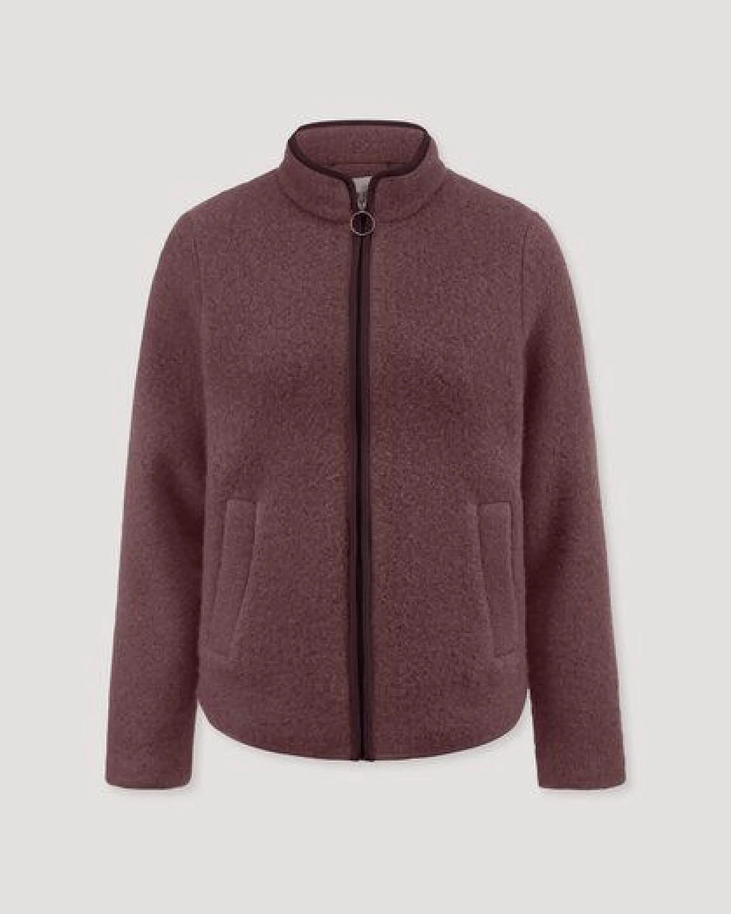 hessnatur Wollfleece Jacke Regular aus reiner Bio-Merinowolle – Ansicht 4