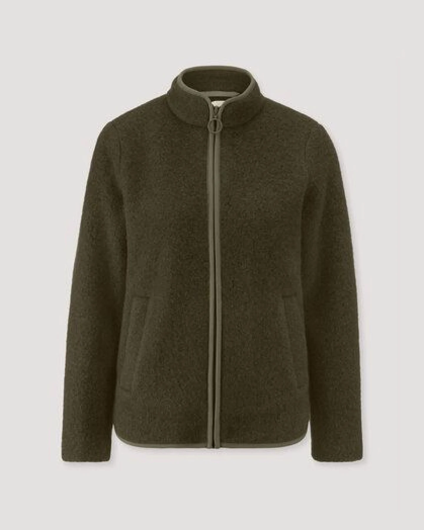 hessnatur Wollfleece Jacke Regular aus reiner Bio-Merinowolle – Ansicht 4