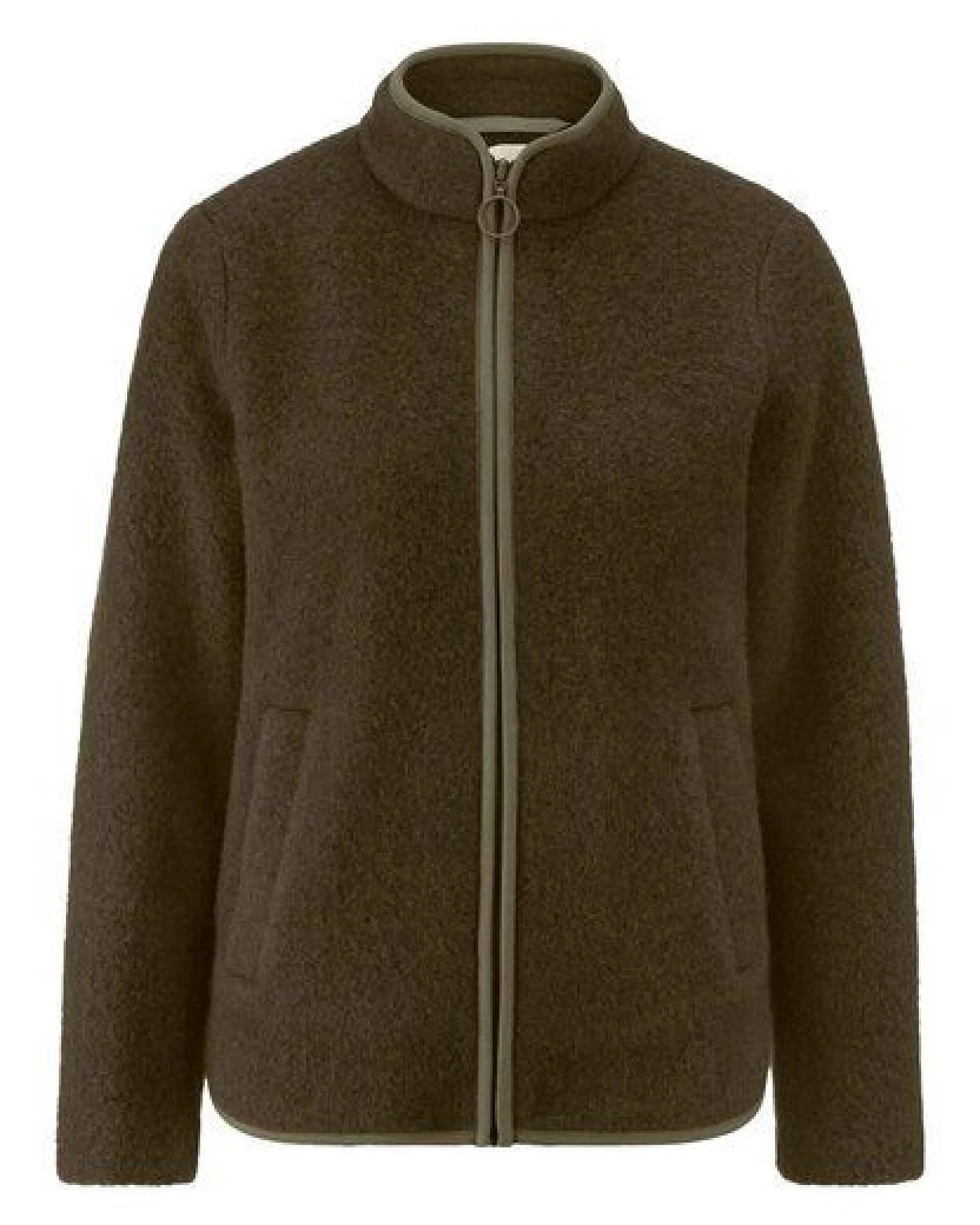 hessnatur Wollfleece Jacke Regular aus reiner Bio-Merinowolle – Ansicht 3