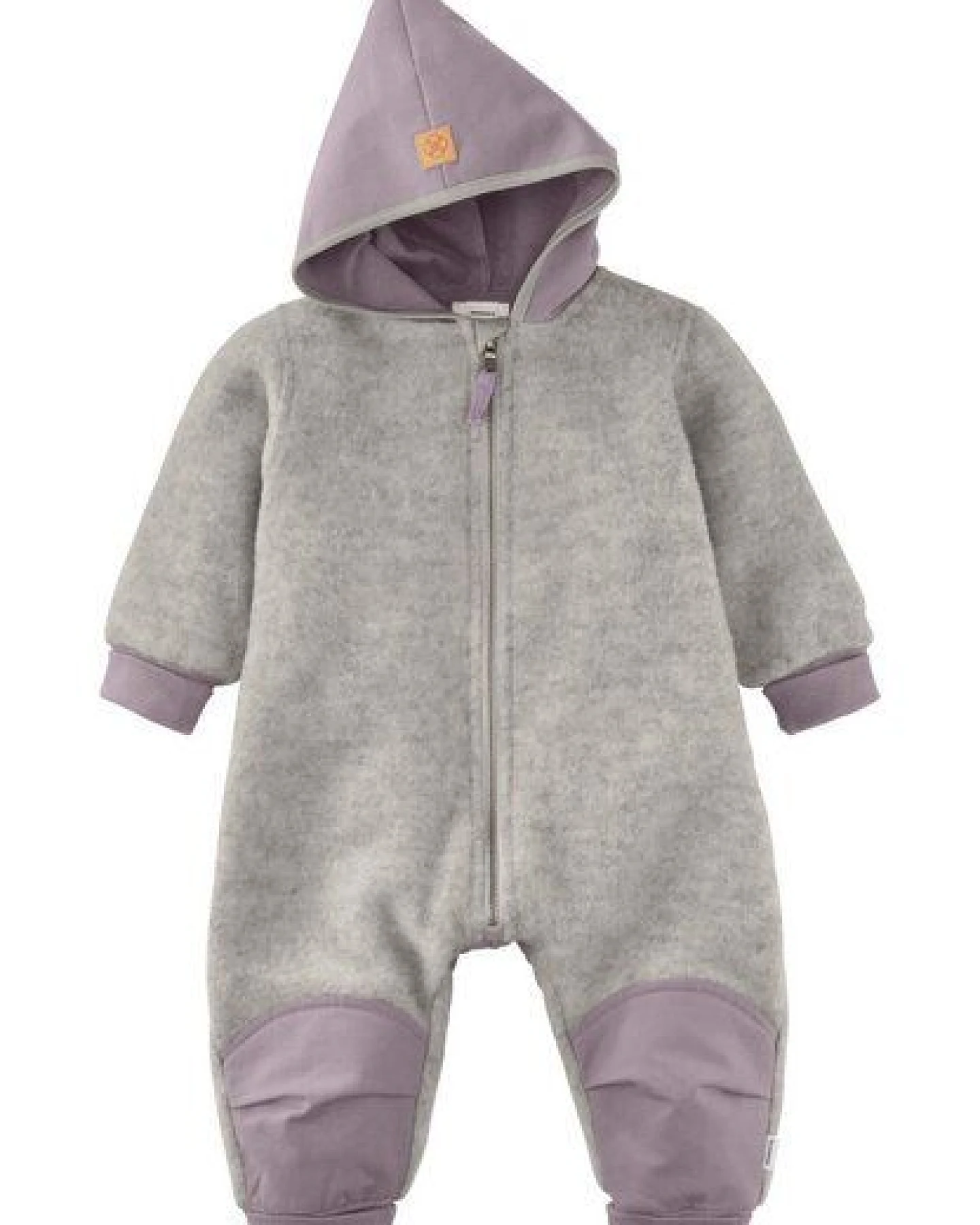 hessnatur Wollfleece Overall aus Bio-Merinowolle mit Softshell – Ansicht 2