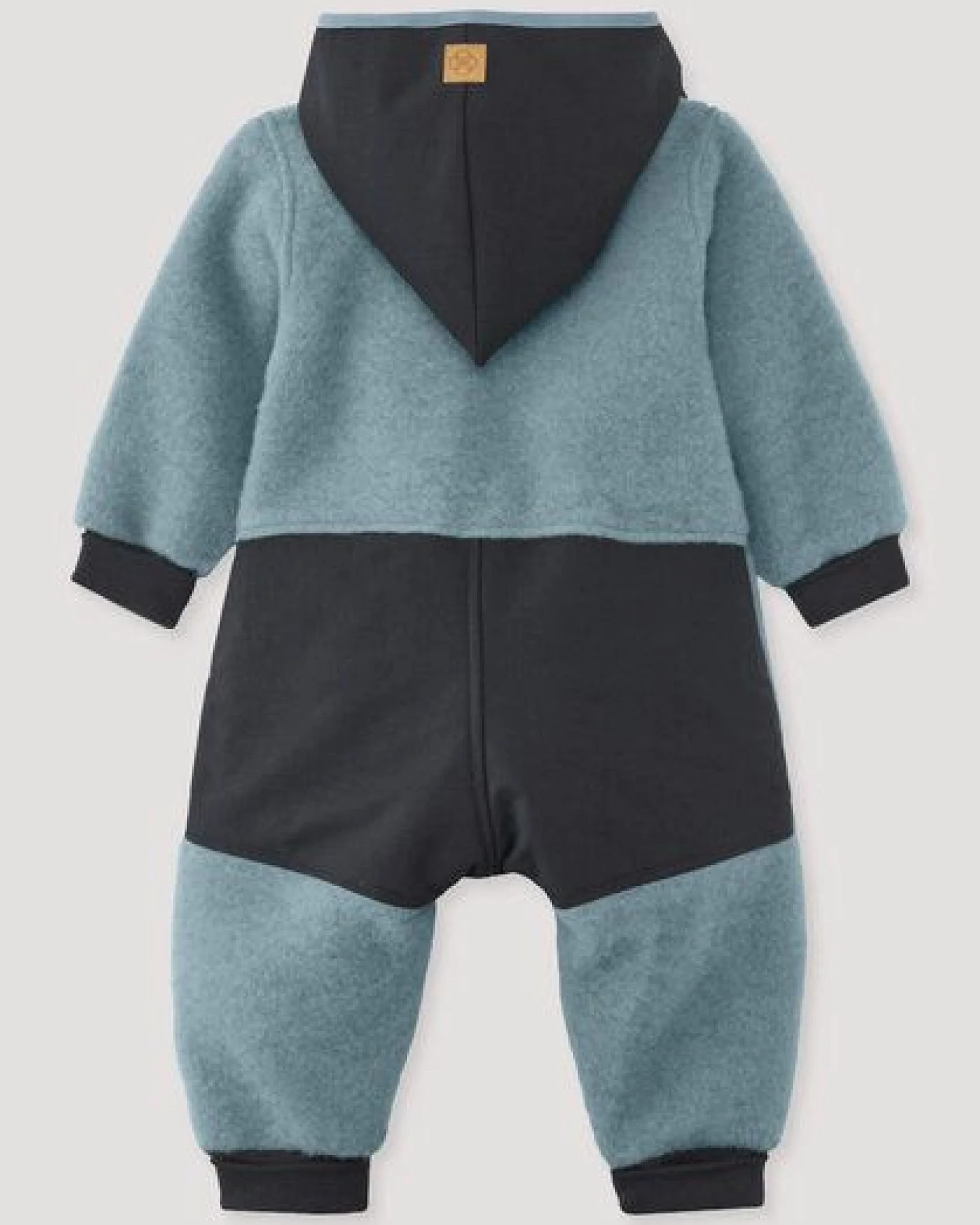 hessnatur Wollfleece Overall aus Bio-Merinowolle mit Softshell – Ansicht 3
