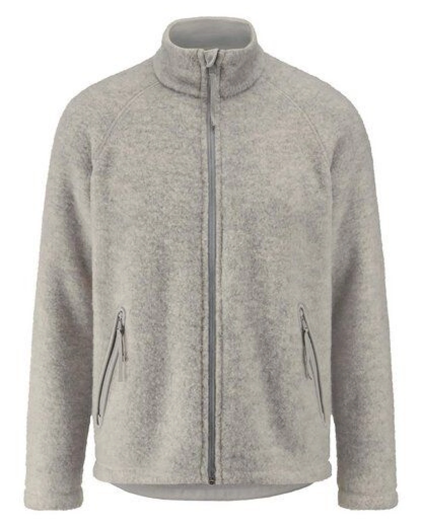 hessnatur Wollfleece-Jacke aus reiner Bio-Merinowolle – Ansicht 3
