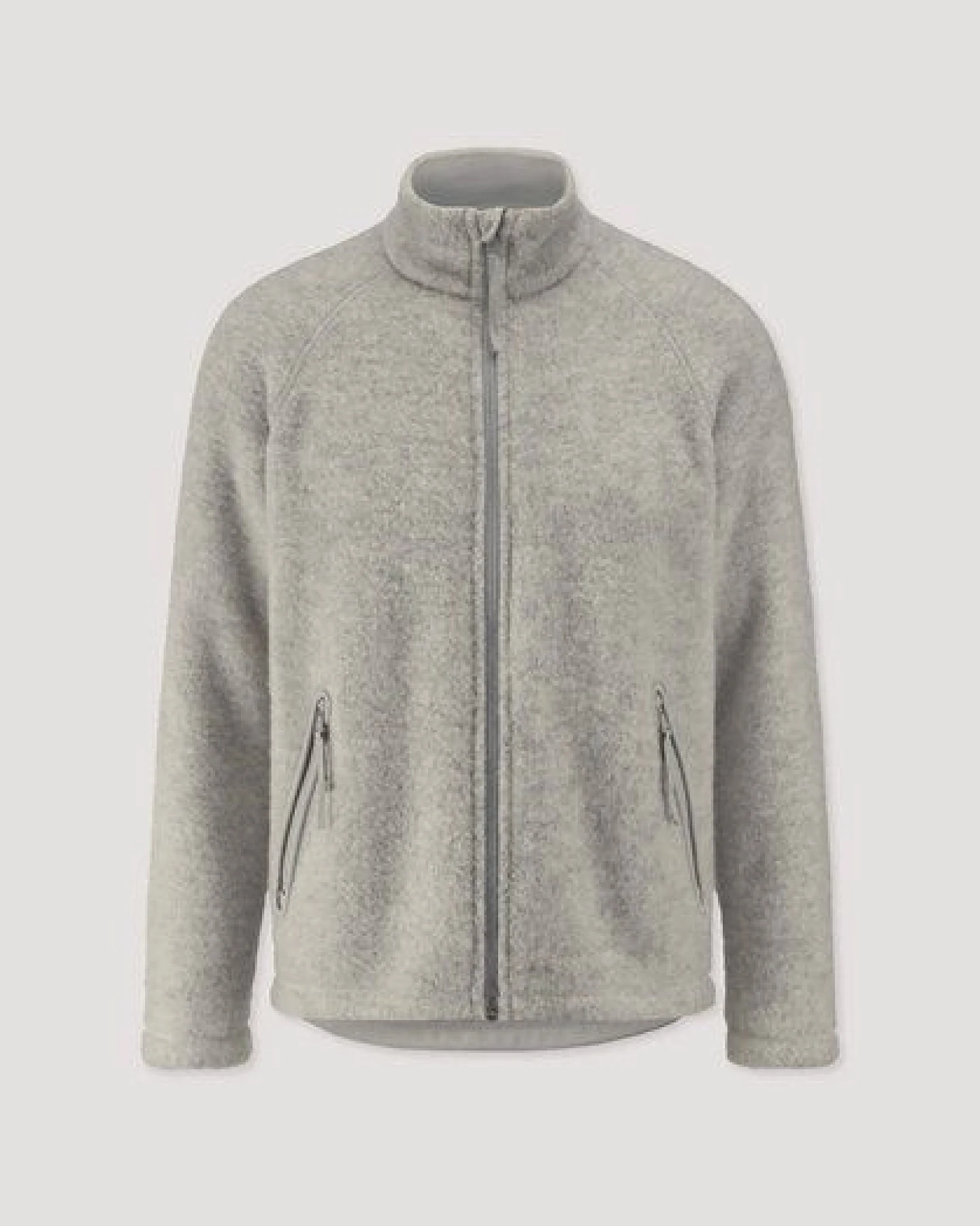 hessnatur Wollfleece-Jacke aus reiner Bio-Merinowolle – Ansicht 4