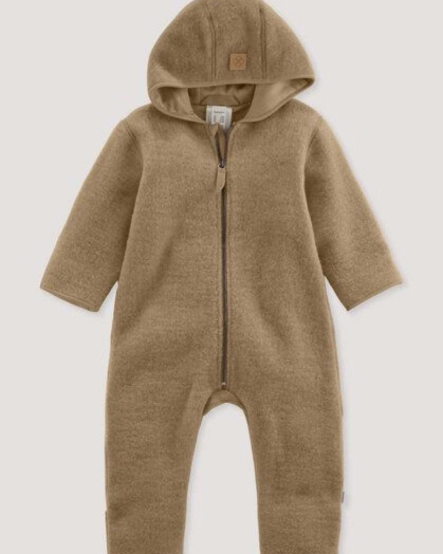 hessnatur Wollfleece-Overall aus Bio-Merinowolle – Ansicht 2
