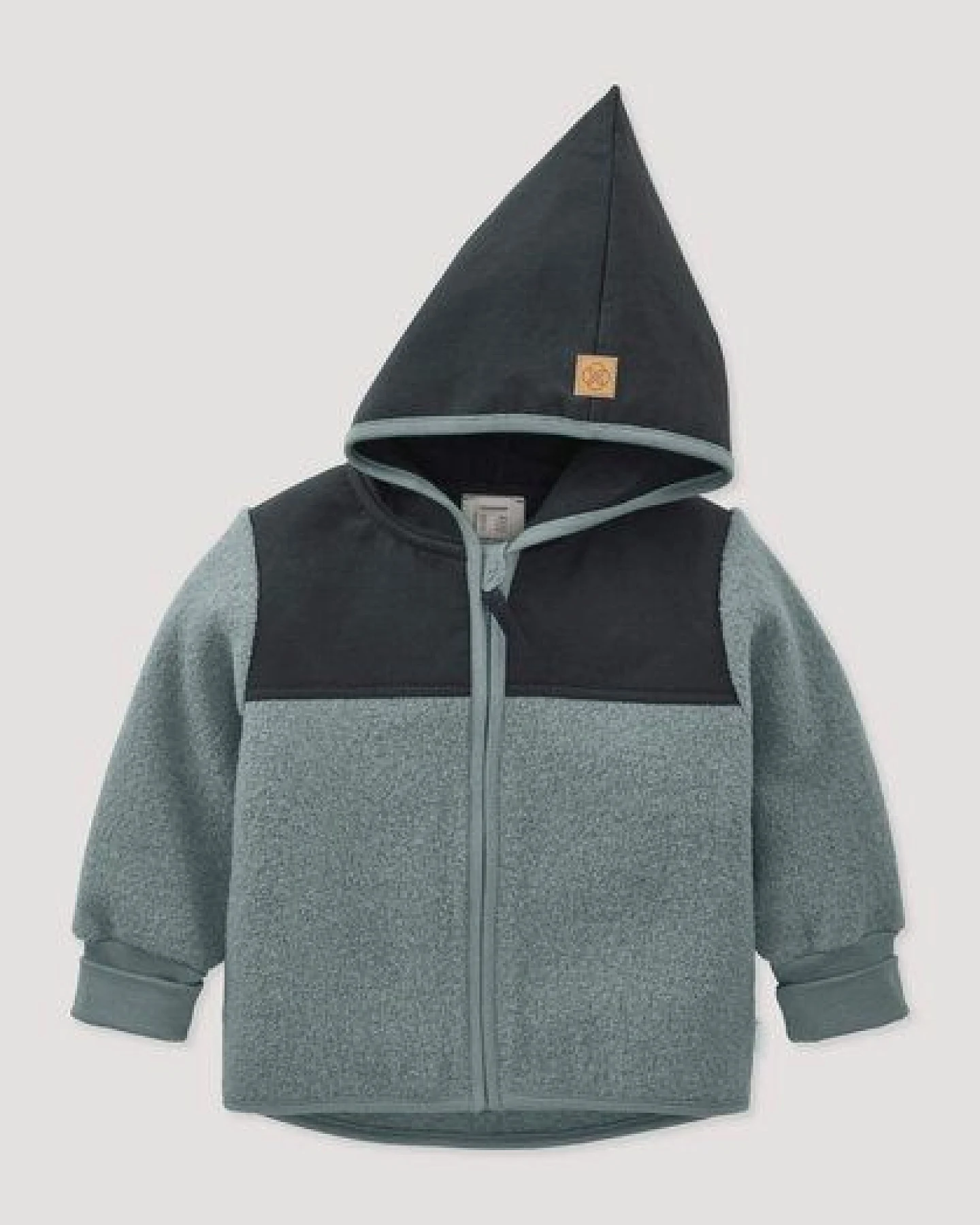 hessnatur Wollwalk Jacke aus Bio-Merinowolle mit Softshell – Ansicht 2