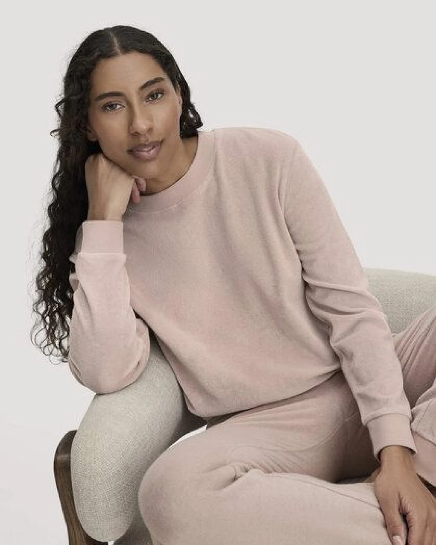 hessnatur Frottee Loungeshirt Oversize PURE COTTON aus reiner Bio-Baumwolle – Ansicht 2