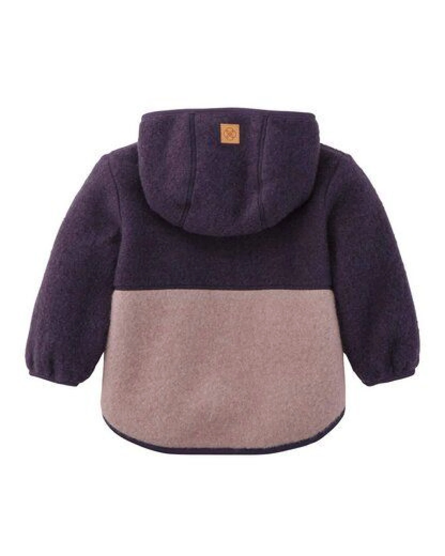 hessnatur Wollfleece Jacke Colourblock aus reiner Bio-Merinowolle – Ansicht 4