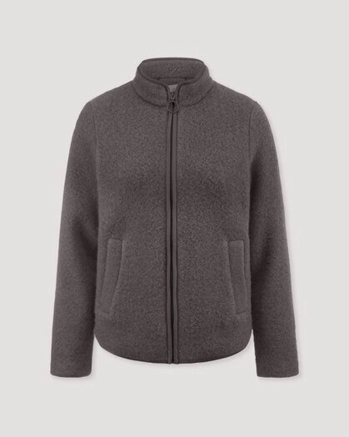 hessnatur Wollfleece Jacke Regular aus reiner Bio-Merinowolle – Ansicht 4