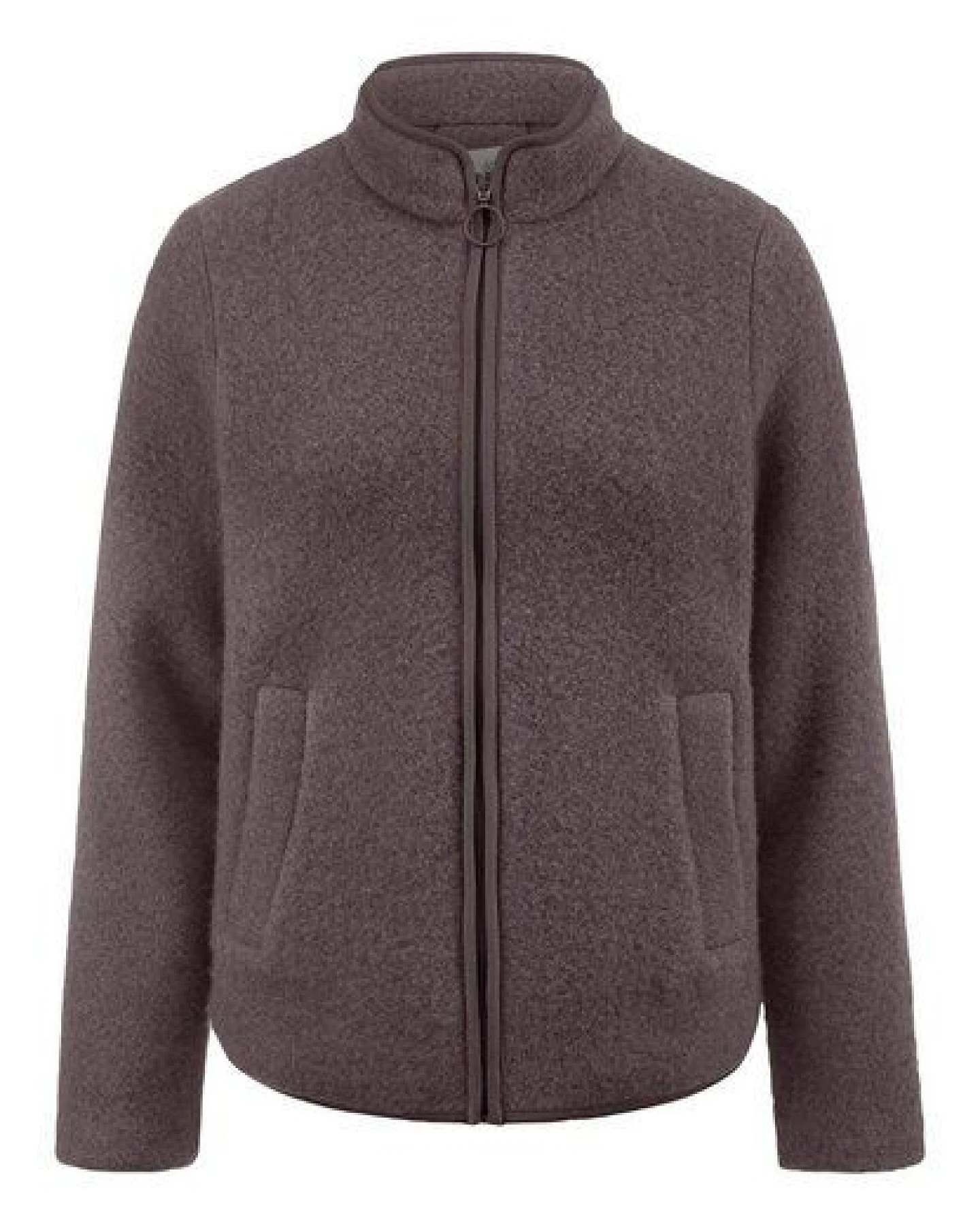 hessnatur Wollfleece Jacke Regular aus reiner Bio-Merinowolle – Ansicht 3