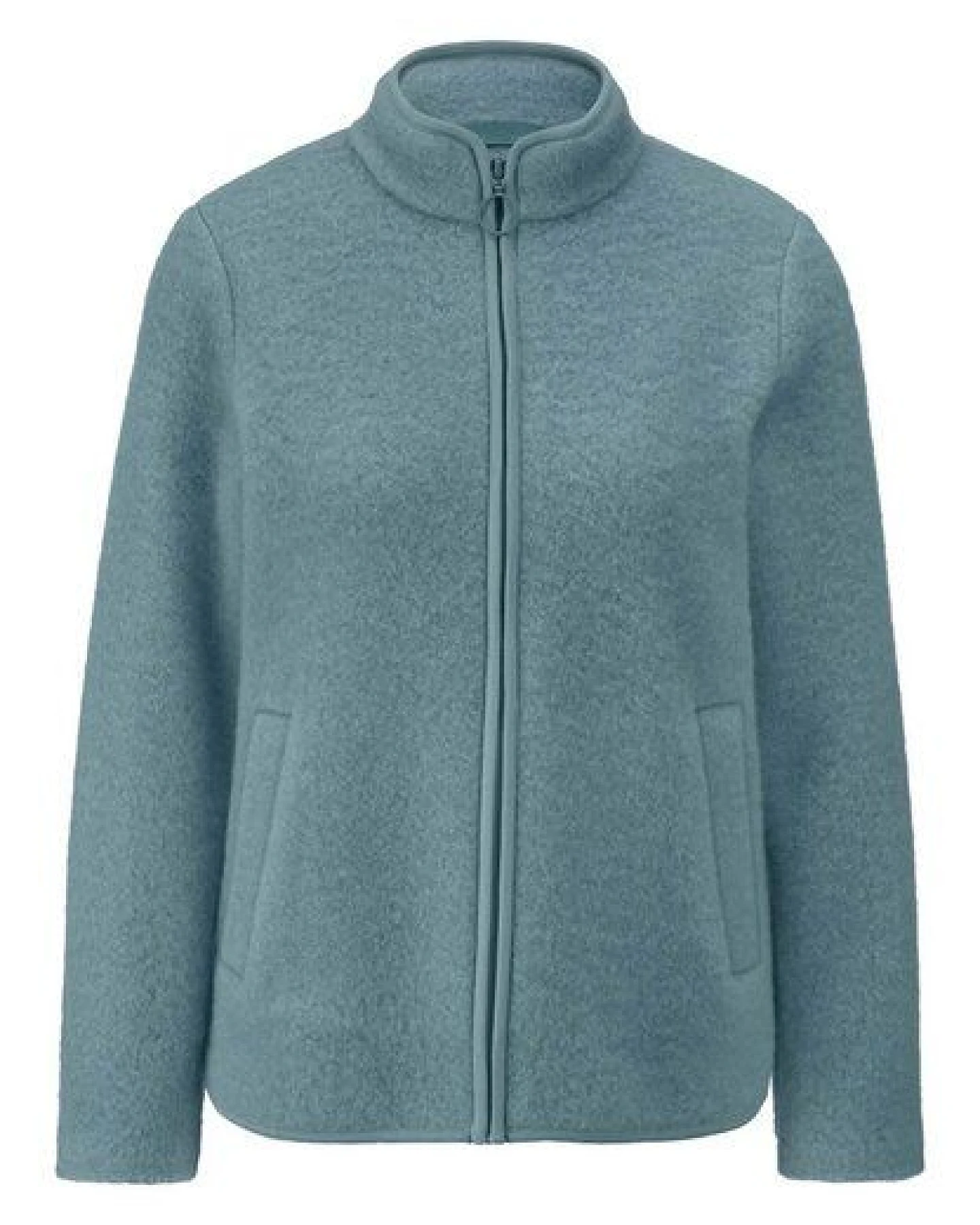 hessnatur Wollfleece Jacke Regular aus reiner Bio-Merinowolle – Ansicht 3