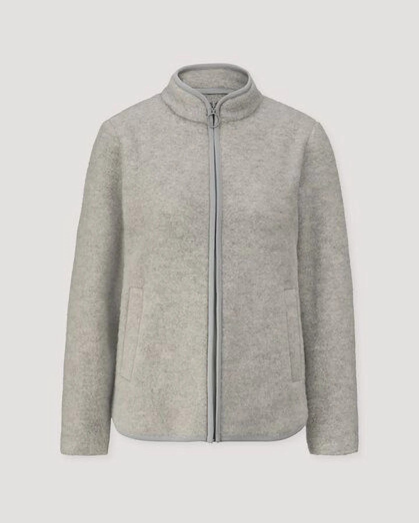 hessnatur Wollfleece Jacke Regular aus reiner Bio-Merinowolle – Ansicht 4