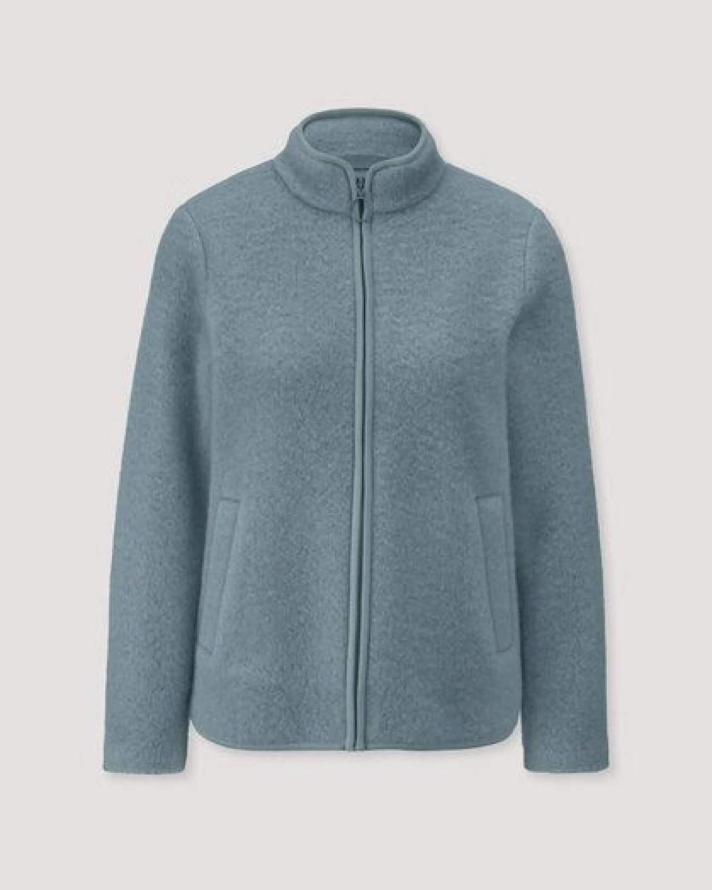 hessnatur Wollfleece Jacke Regular aus reiner Bio-Merinowolle – Ansicht 4