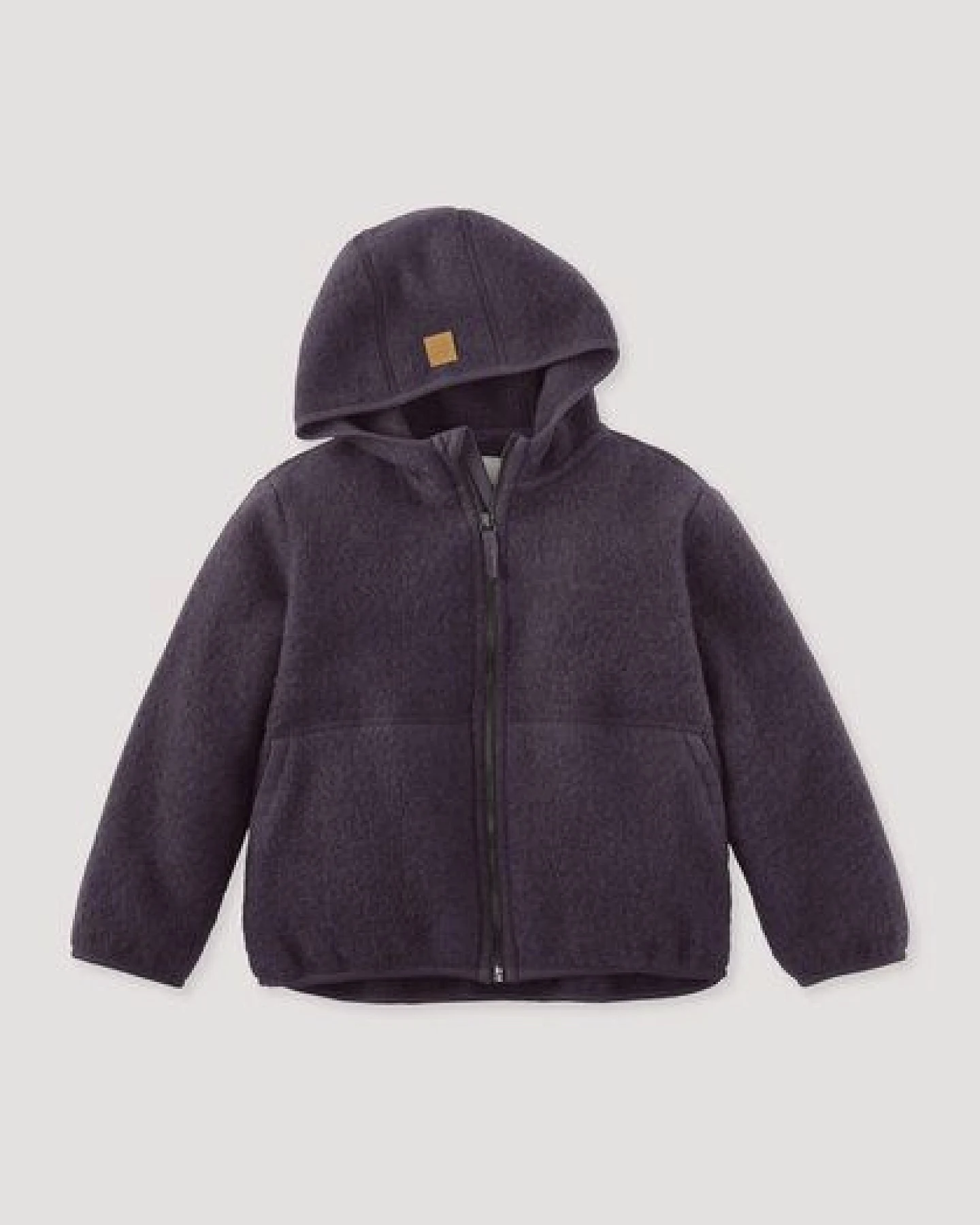hessnatur Wollfleece Jacke aus reiner Bio-Merinowolle – Ansicht 2