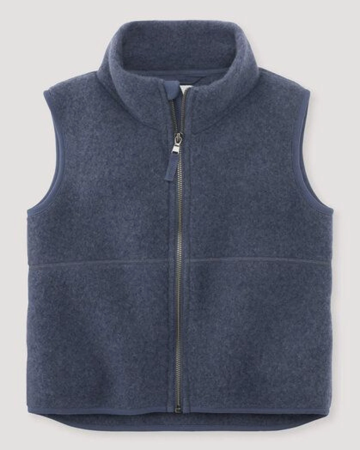 hessnatur Wollfleece Weste aus reiner Bio-Merinowolle – Ansicht 2