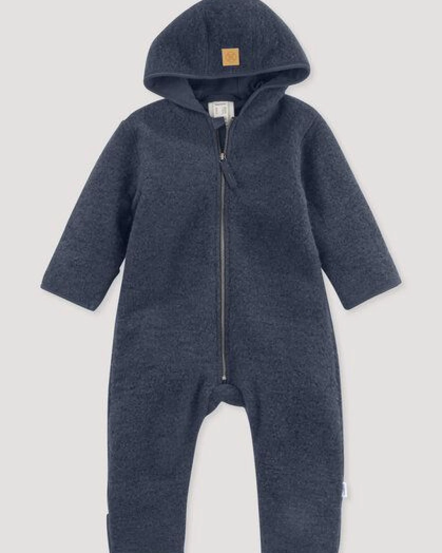 hessnatur Wollfleece-Overall aus Bio-Merinowolle – Ansicht 2