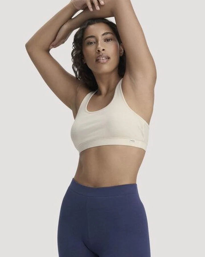 Produktseite: hessnatur Bustier Racerback SOFT RIB aus Bio-Baumwolle