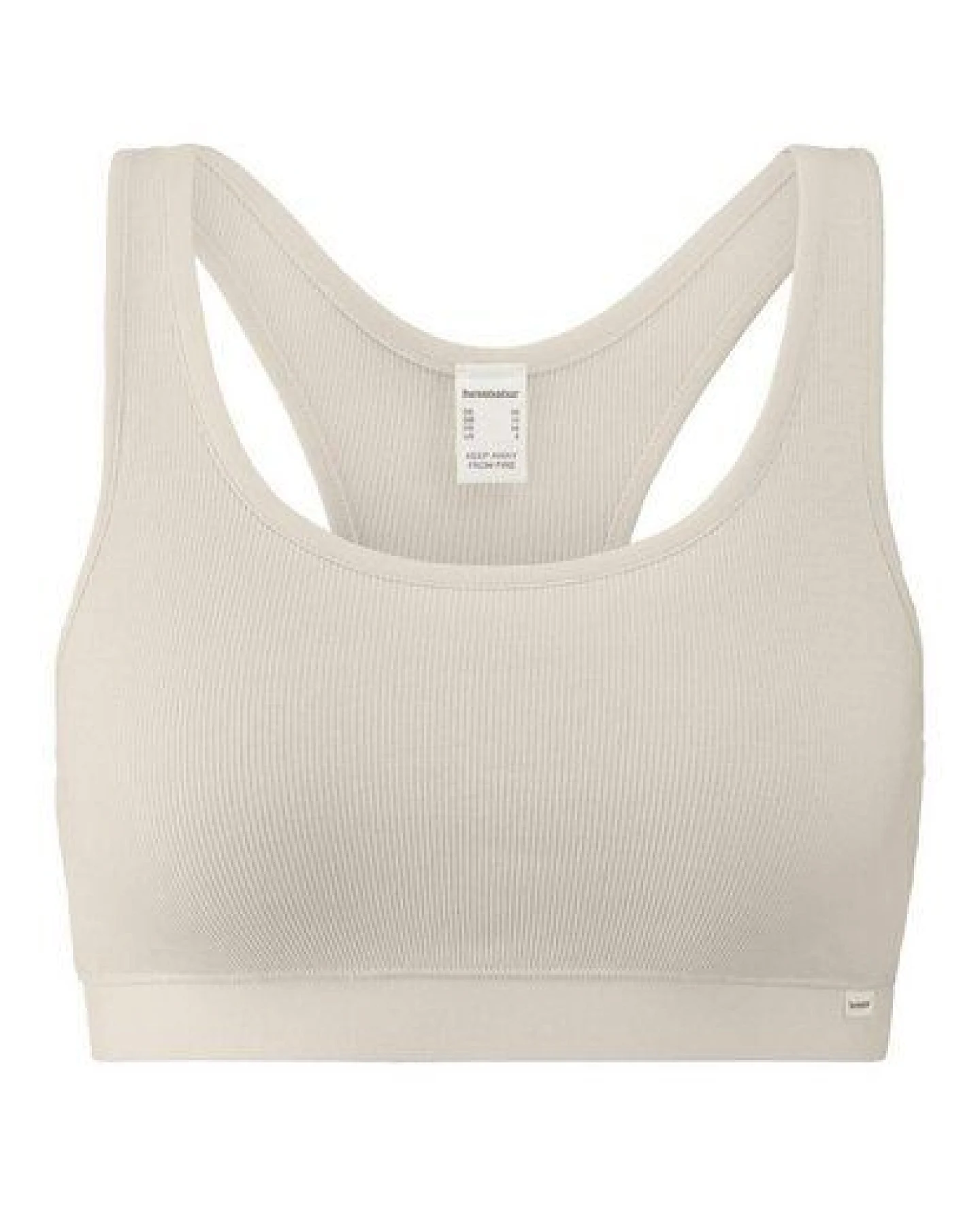 hessnatur Bustier Racerback SOFT RIB aus Bio-Baumwolle – Ansicht 3