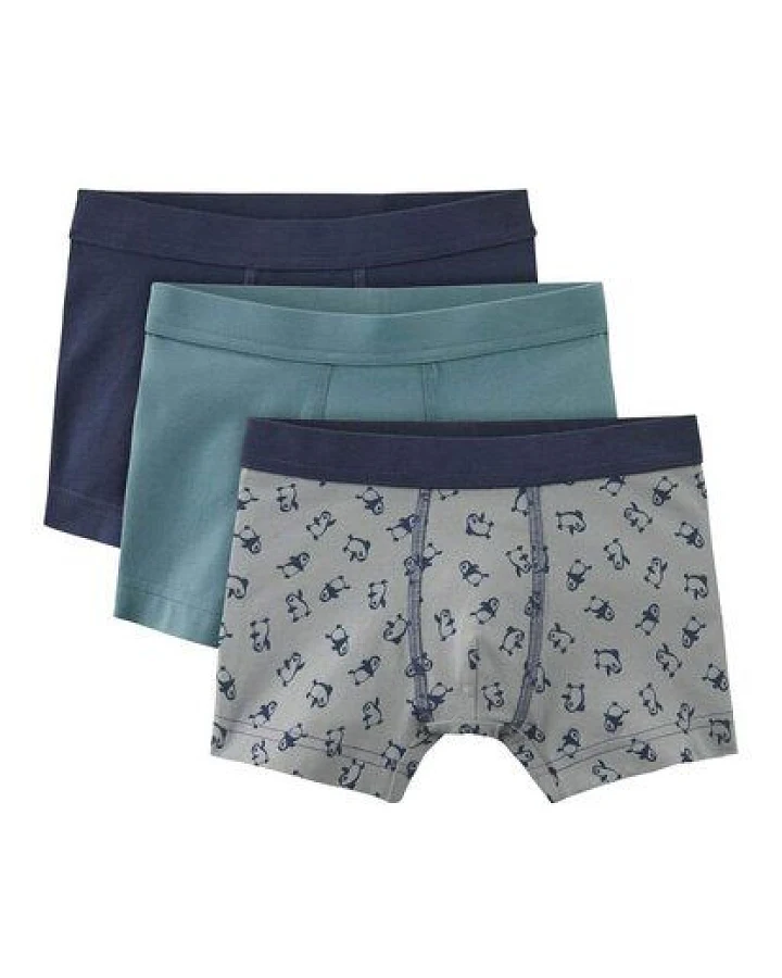 hessnatur Jungen Pants Regular Cut 3er-Pack aus Bio-Baumwolle