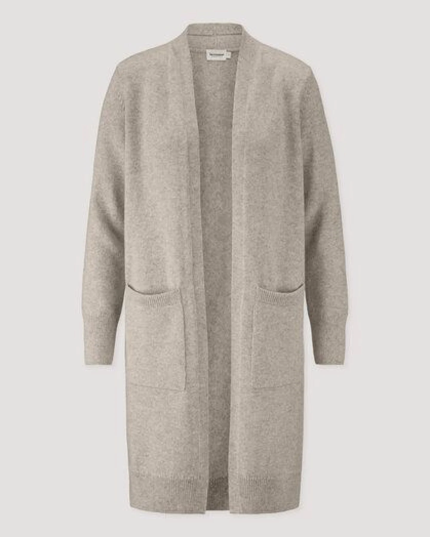 hessnatur Strick Jacke Relaxed aus Bio-Schurwolle mit Bio-Baumwolle – Ansicht 4
