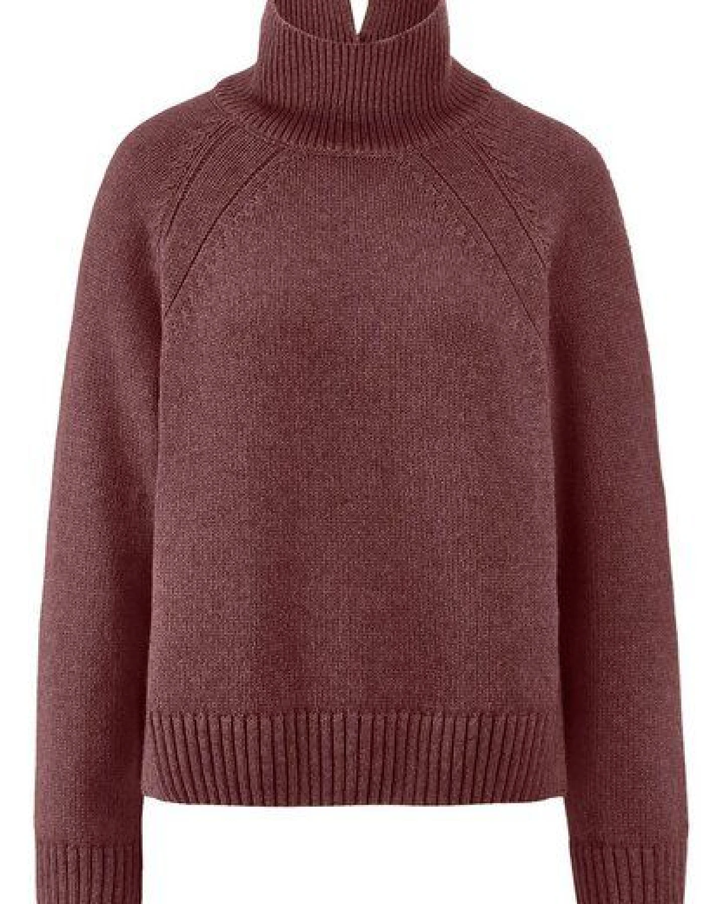 hessnatur Strick Pullover Relaxed aus Bio-Merinowolle mit Bio-Baumwolle – Ansicht 3