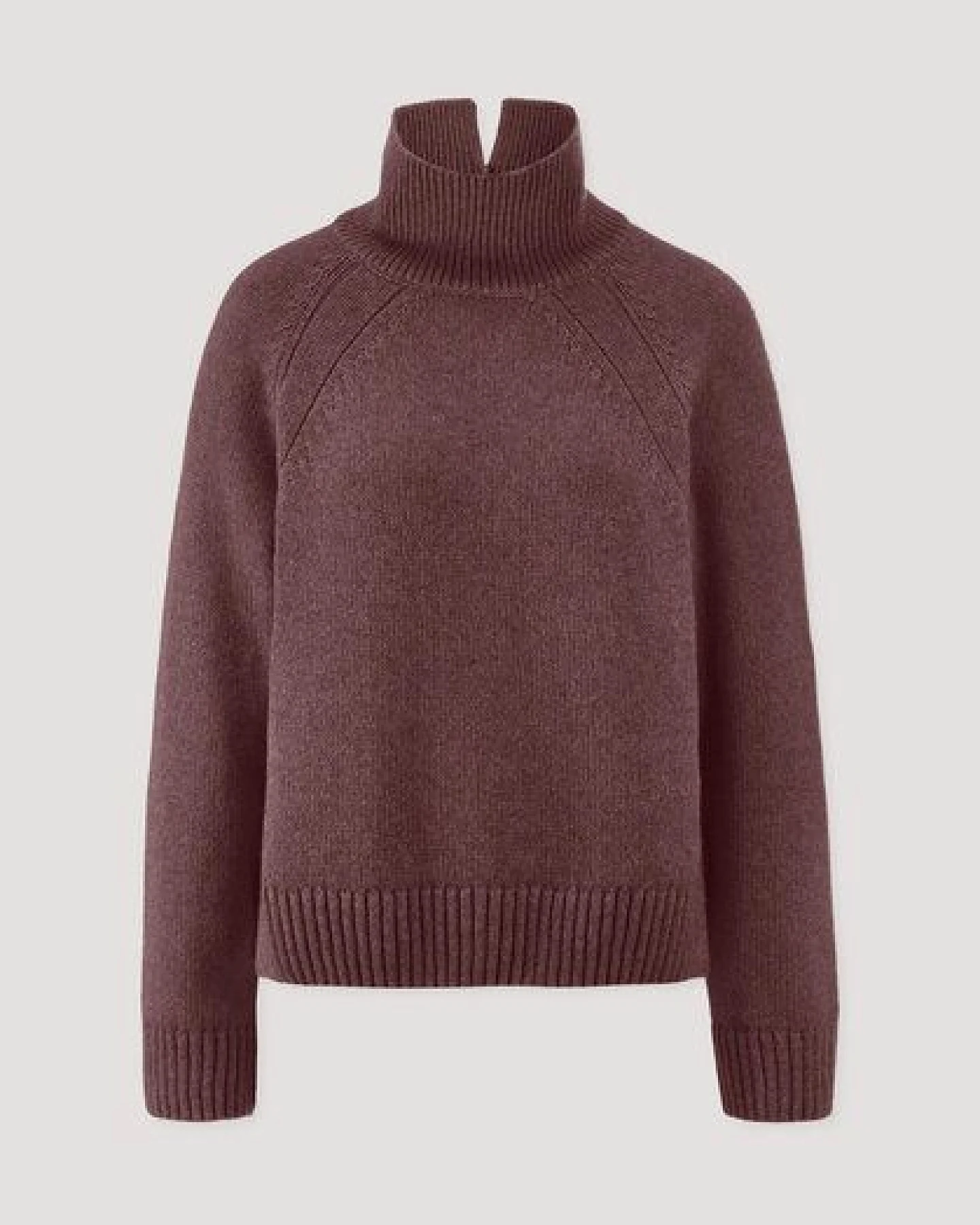 hessnatur Strick Pullover Relaxed aus Bio-Merinowolle mit Bio-Baumwolle – Ansicht 4