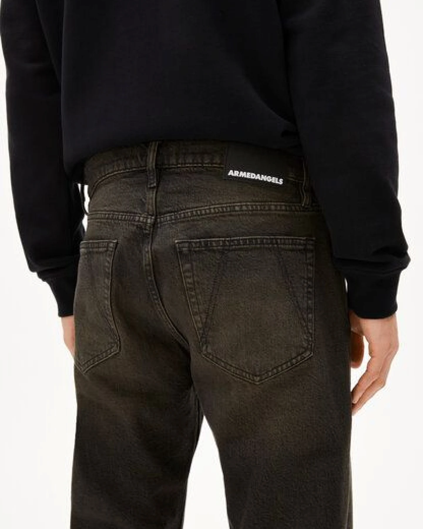 ARMEDANGELS DYLAANO Herren Straight Leg Mid Waist aus Bio-Baumwoll Mix – Ansicht 3