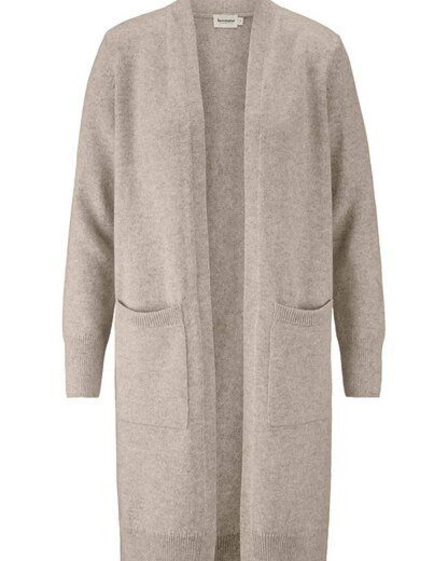 hessnatur Strick Jacke Relaxed aus Bio-Schurwolle mit Bio-Baumwolle – Ansicht 3