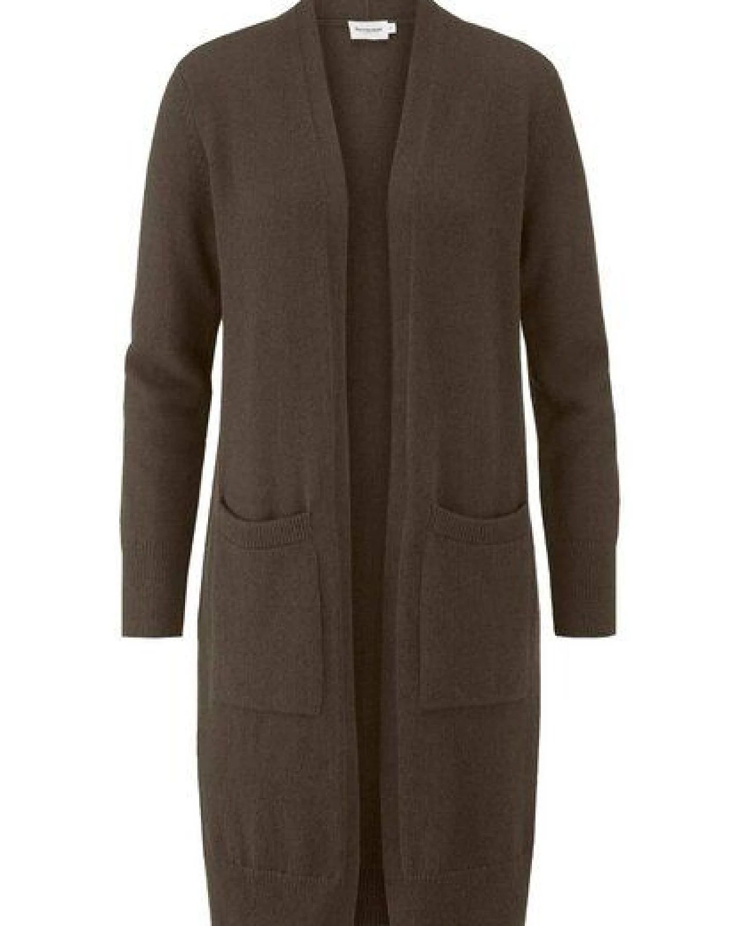 hessnatur Strick Jacke Relaxed aus Bio-Schurwolle mit Bio-Baumwolle – Ansicht 3