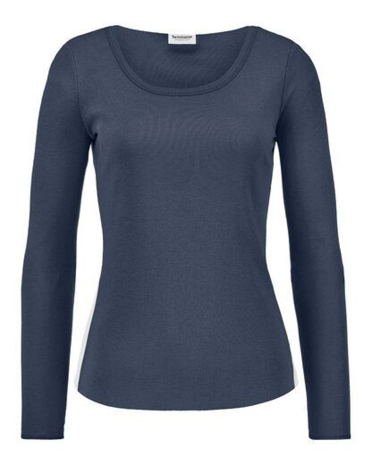 hessnatur Softrib Longsleeve Fitted aus Bio-Baumwolle und TENCEL Modal – Ansicht 3