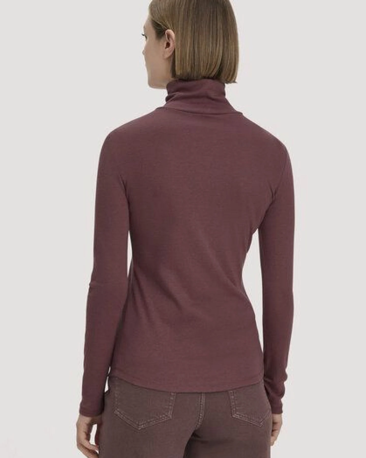 hessnatur Softrib Longsleeve Fitted aus Bio-Baumwolle und TENCEL Modal – Ansicht 2