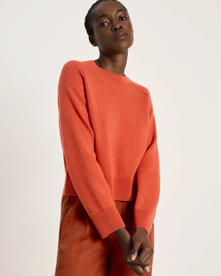 Cropped Pullover (GOTS)