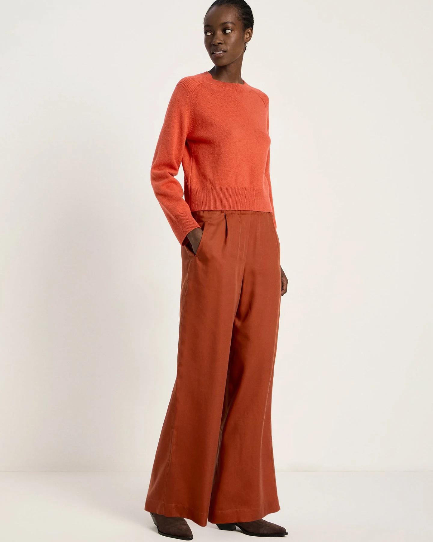Cropped Pullover (GOTS) – Ansicht 2