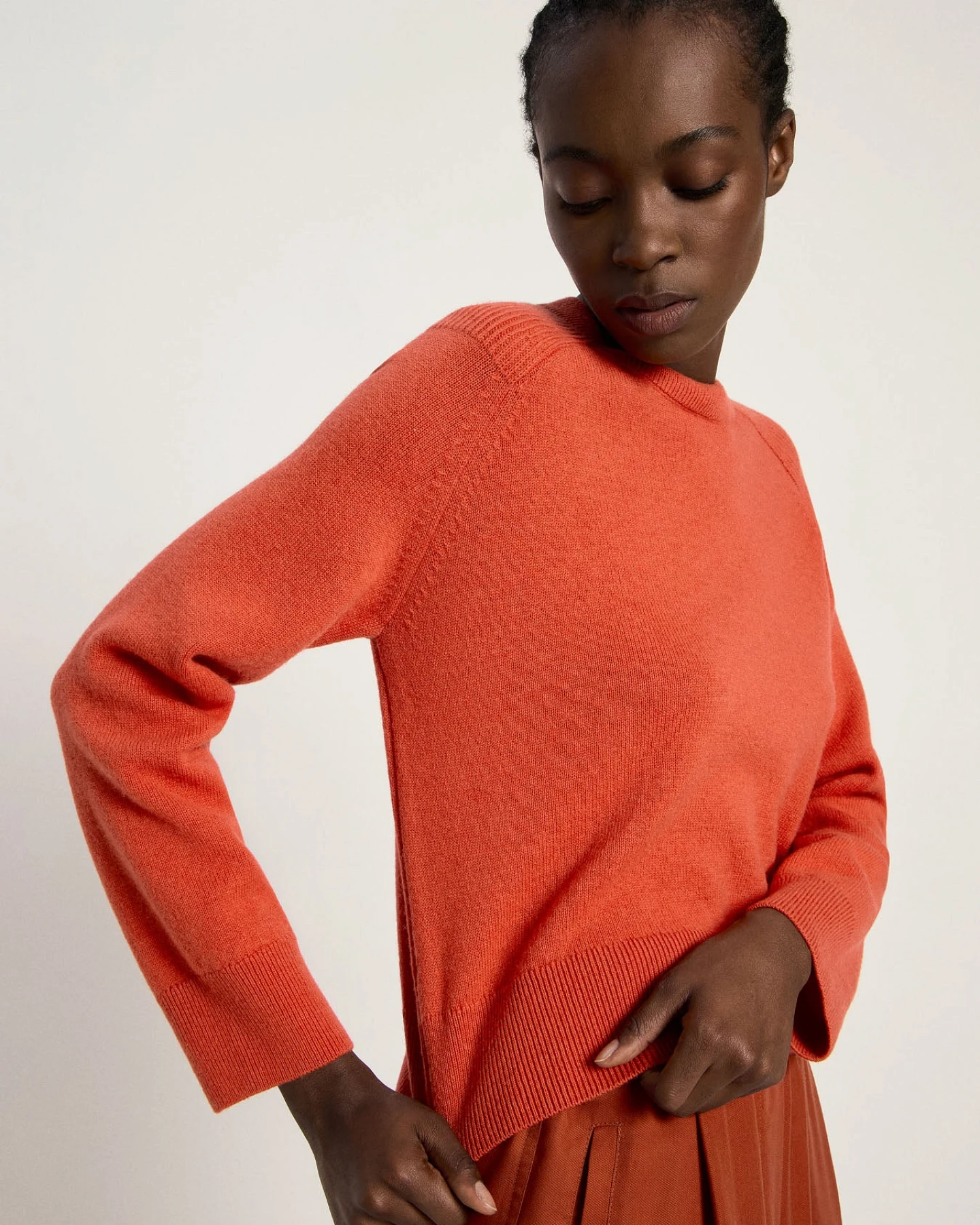 Cropped Pullover (GOTS) – Ansicht 3
