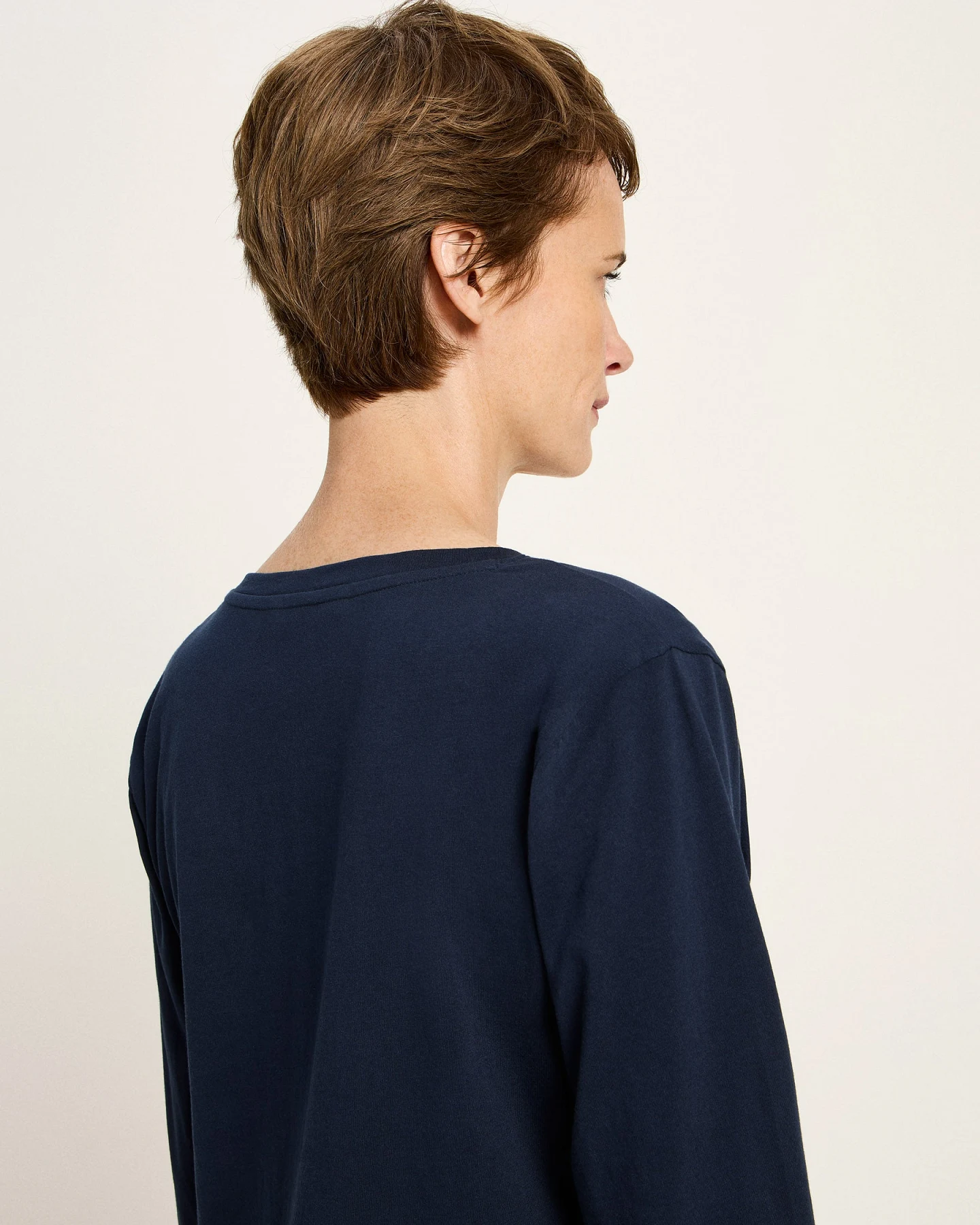 Shirt mit V-Ausschnitt (GOTS) – Ansicht 4